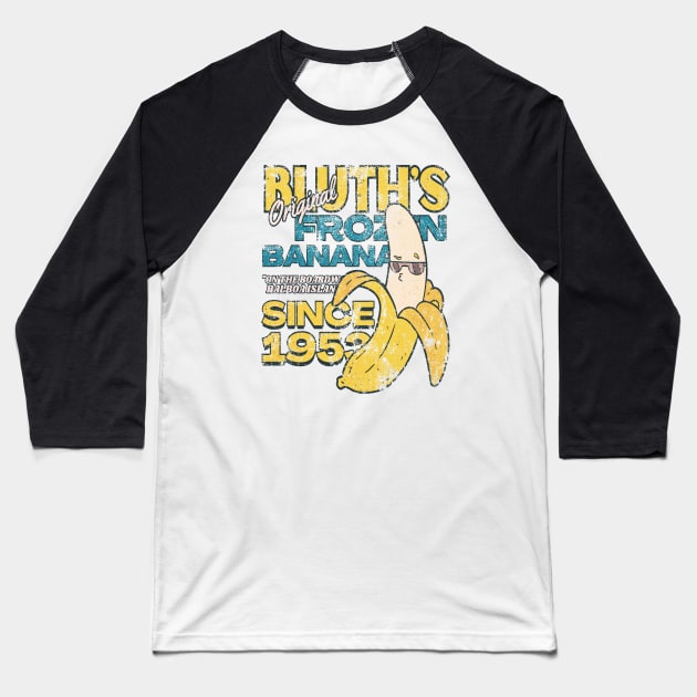 Bluth's Original Frozen Banana Baseball T-Shirt by Sultanjatimulyo exe